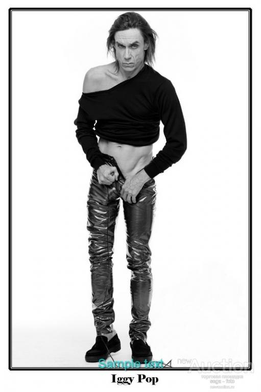 *IGGY POP / ИГГИ ПОП* Фотография А6 