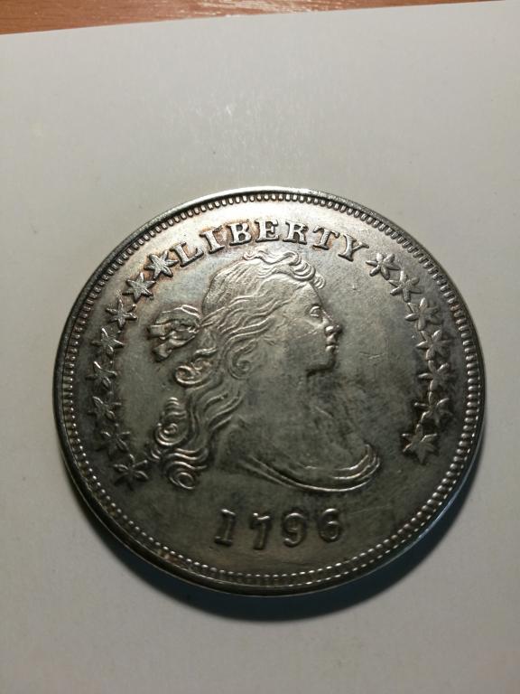 США 1 доллар 1796г. копия