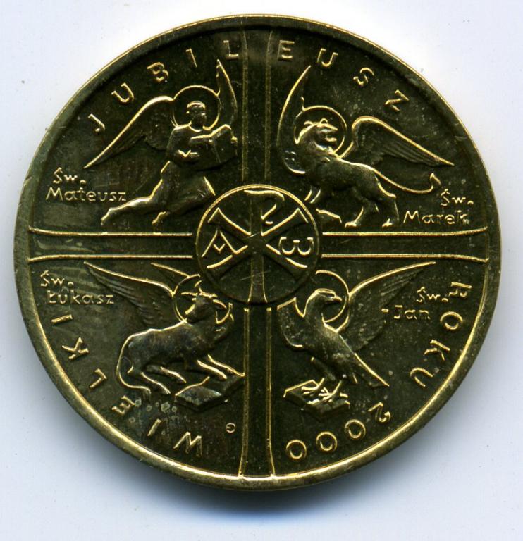 2 злотых - Польша - 2000 - Юбилей