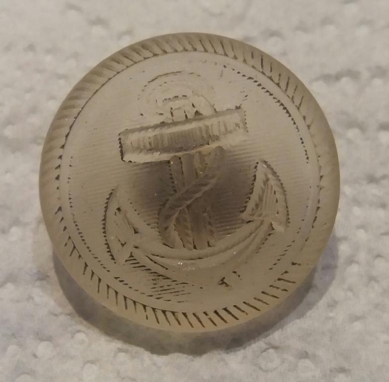 Пуговица, пуга Кригсмарине СТЕКЛО!! 3 рейх подводник