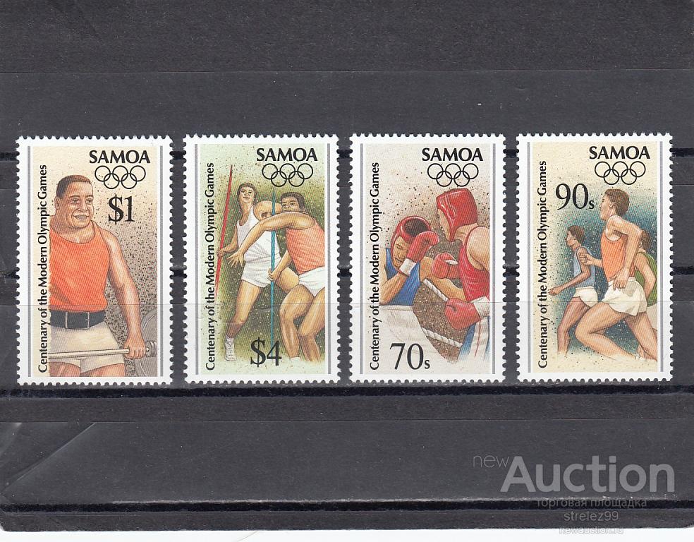 SAMOA  САМОА  Спорт Олимпийские игры Серия Сост**