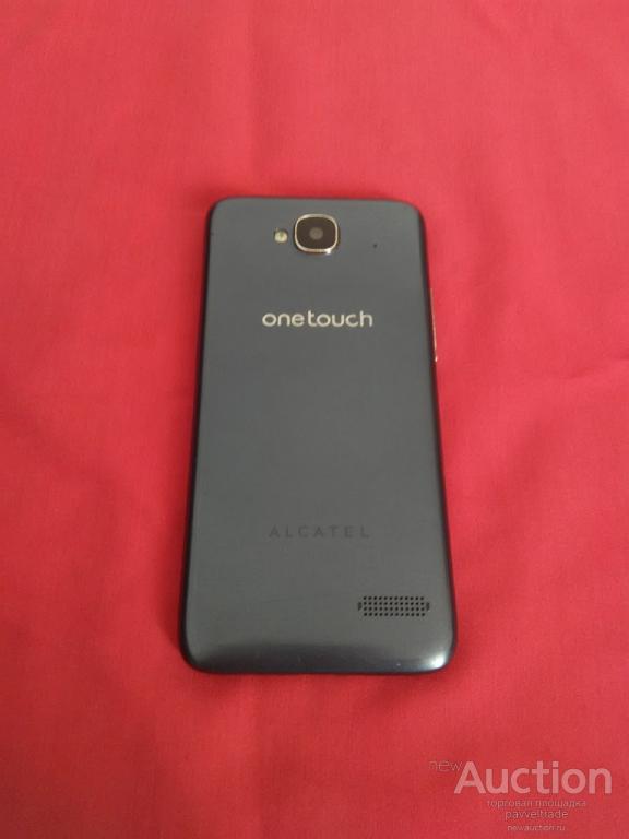 Сенсорный телефон ALCATEL ONETOUCH 6012X.Не видит SIM, на запчасти или в ремонт.