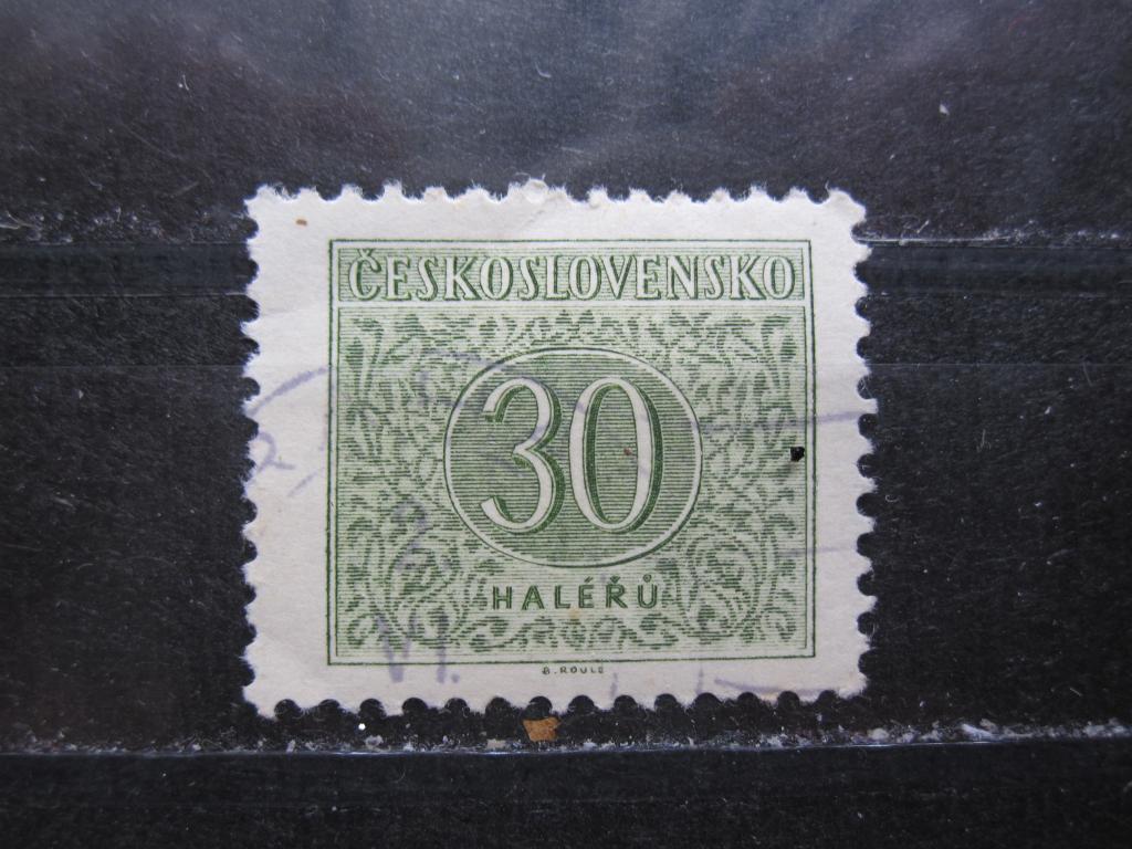 Чехословакия доплатная марка