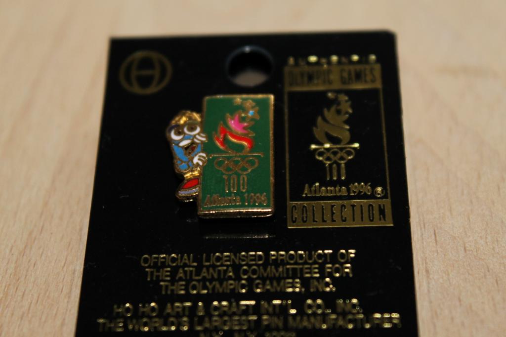 ЗНАКИ ЗНАЧКИ  ОЛИМПИАДЫ   АТЛАНТА 96   /MINI  R - R/