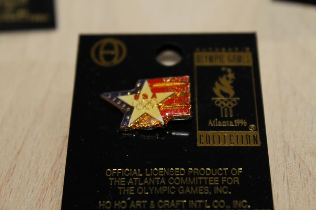 ЗНАКИ ЗНАЧКИ  ОЛИМПИАДЫ   АТЛАНТА 96   /MINI  R - R/