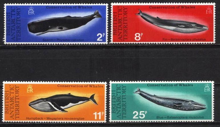 БАТ Британская Арктика Фауна 1977 MNH