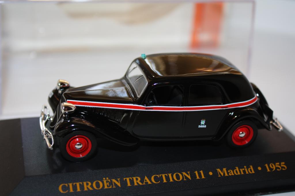 Масштабная модель IXO Ситроен Citroen Traction 11 Madrid 1955 1/43