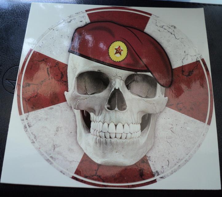 ВВ МВД РФ-КРАПОВИК. Стикер-наклейка 2шт.