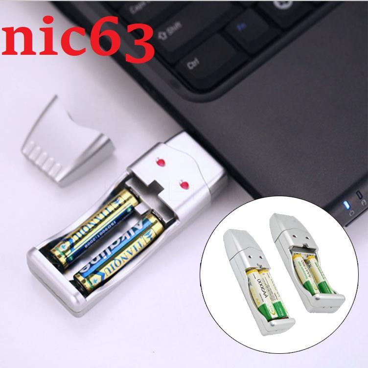 Зарядное устройство USB для Ni-MH АА/AAA аккумуляторов