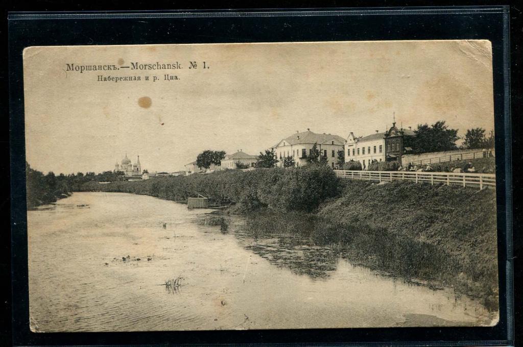 Старая карта моршанска