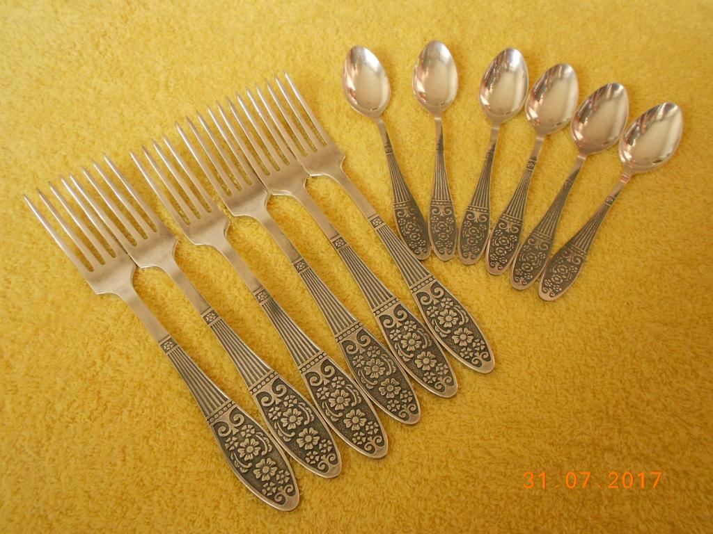 Купить Мельхиоровый Набор Столовых Приборов