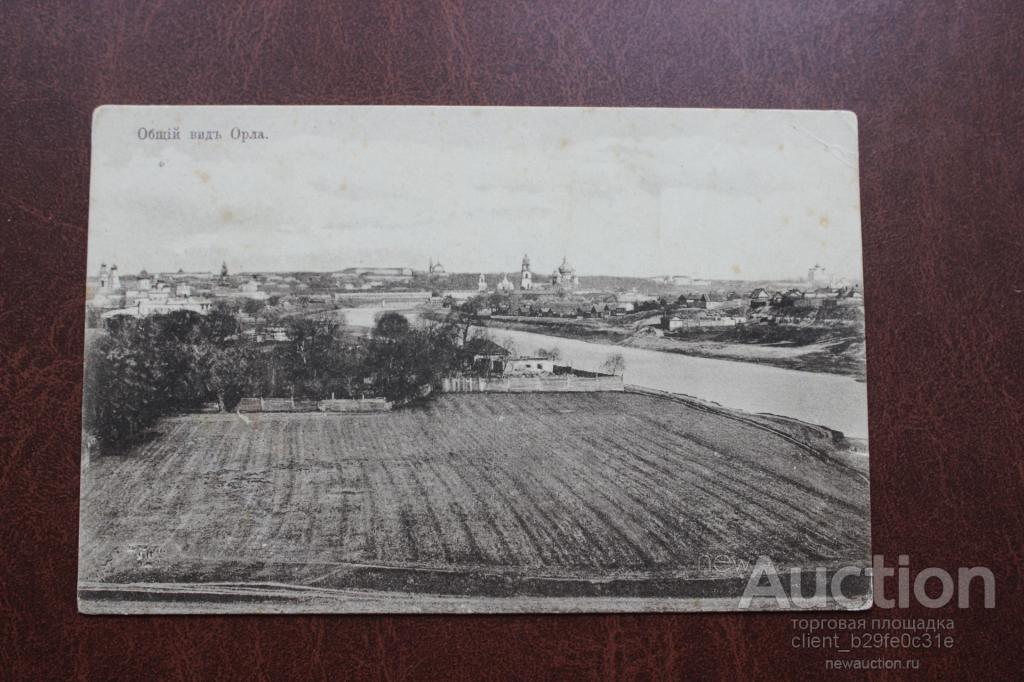 Общий вид Орла. Издание магазина Шимаева. До 1917г.