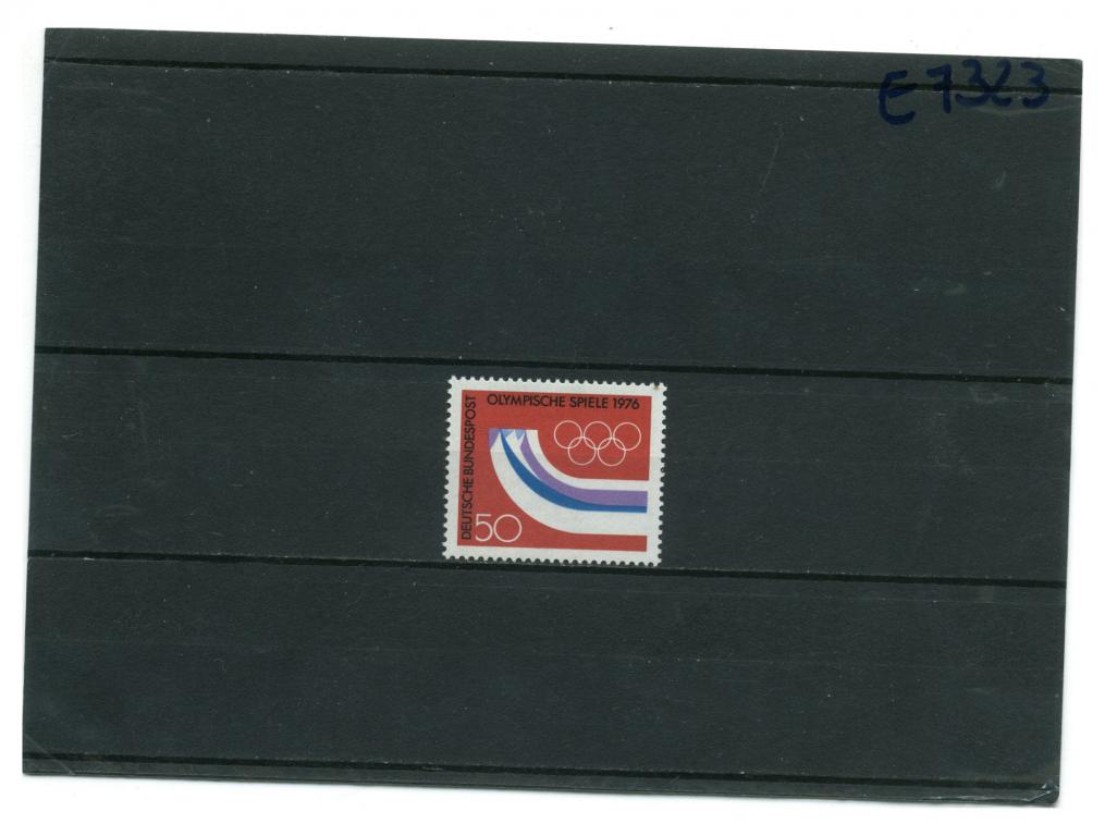 марка Германия зимняя олимпиада Инсбрук Австрия 1976
