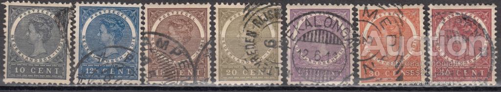 Нидерландская Индия 1902 Вильгельмина Mi46-52 6,5 евро (1)