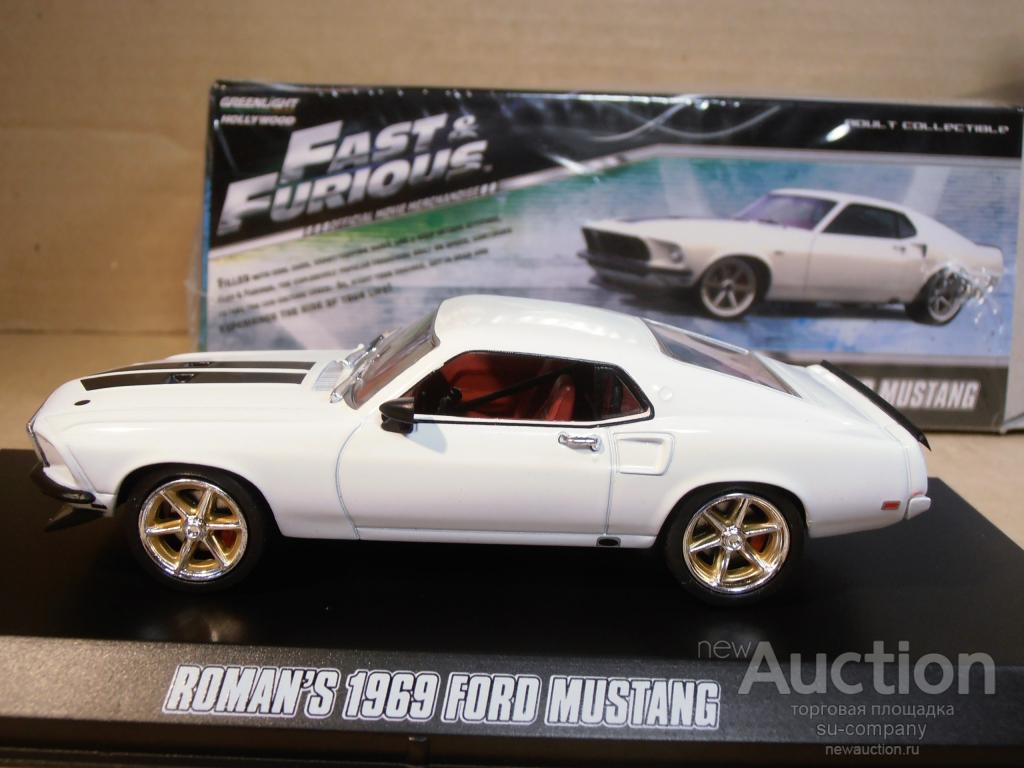 FORD Mustang Custom=Anvil Halo= 1969 =Fast Furious=Форсаж VI=GreenLight  1:43 Форд Мустанг 86236 USA — покупайте на Auction.ru по выгодной цене. Лот  из Санкт-Петербург, Санкт-Петербург. Продавец su-company. Лот  186616183877987