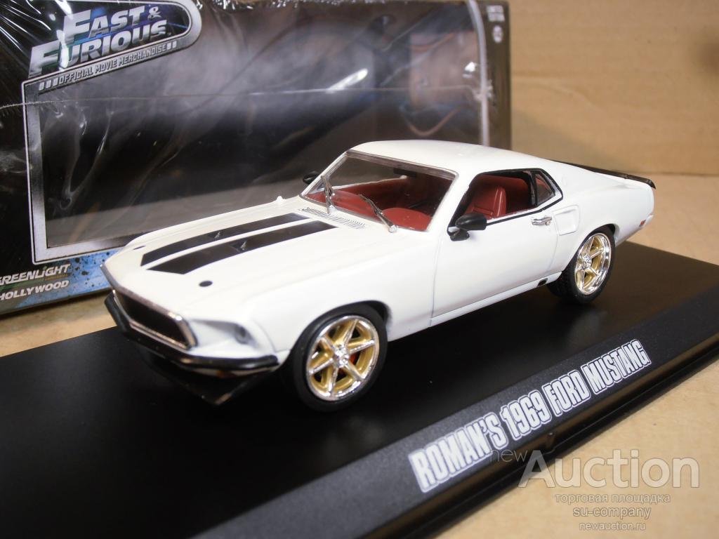 FORD Mustang Custom=Anvil Halo= 1969 =Fast Furious=Форсаж VI=GreenLight  1:43 Форд Мустанг 86236 USA — покупайте на Auction.ru по выгодной цене. Лот  из Санкт-Петербург, Санкт-Петербург. Продавец su-company. Лот  186616183877987