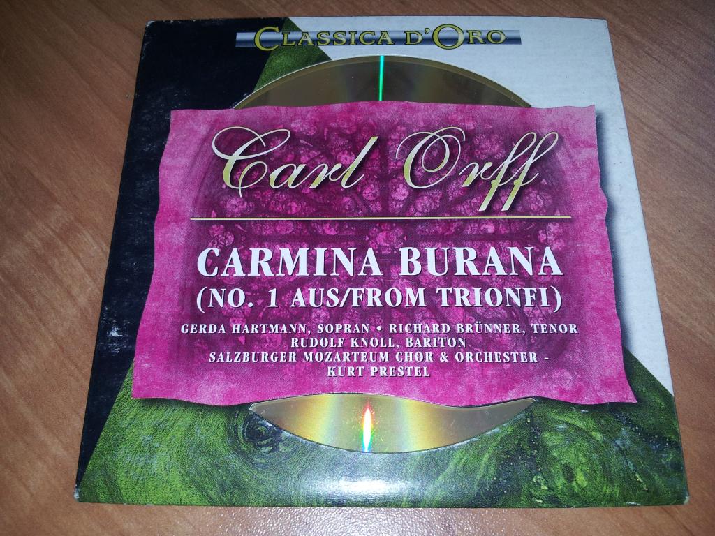 CARL ORFF/ ANTONIN DVORAK/ VIVALDI/ GRIEG/ HAYDN 3 фирменных CD