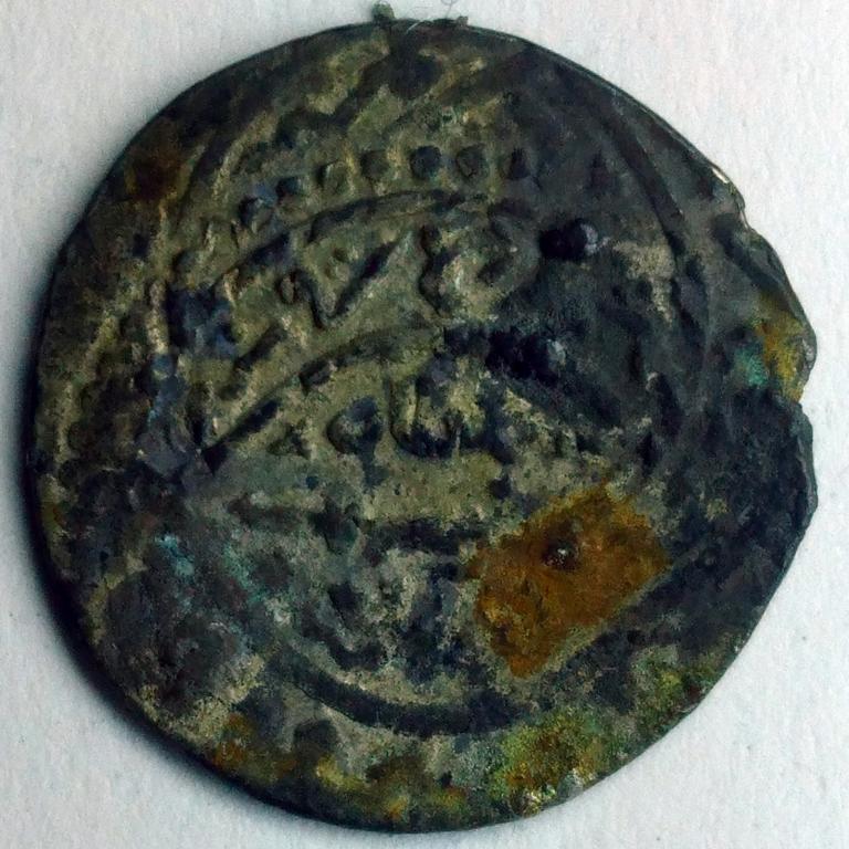 Ильханы, Сулейман, серебро 2 диргем, 74хГ.Х., Барда, редкая