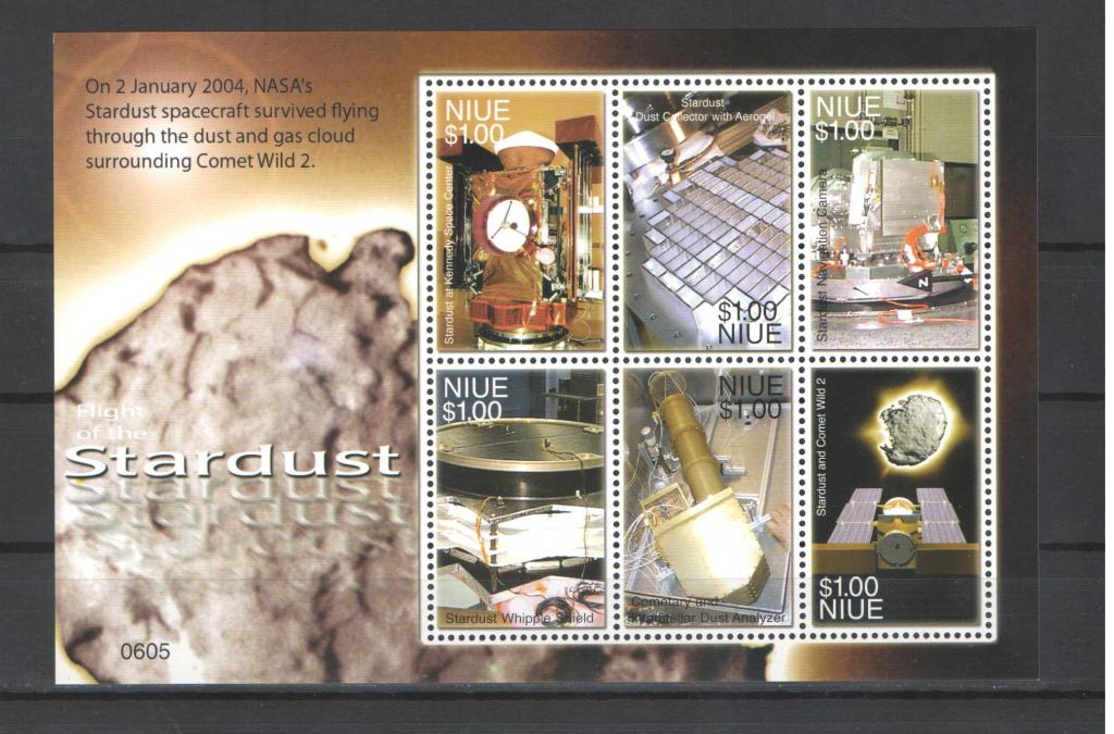 Ниуэ 2006г. Космос, лист. MNH.