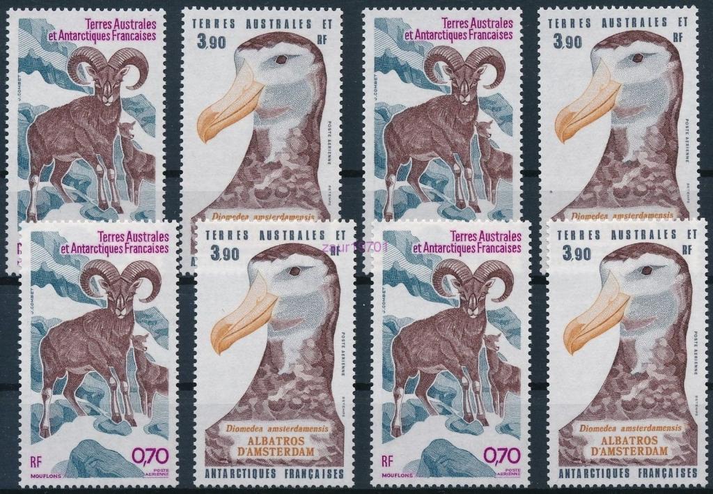 TAAF 1985 Французская Антарктика АВИАПОЧТА ФАУНА 