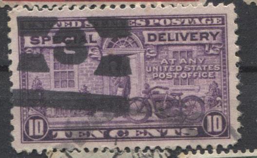 1922.США. Специальная доставка почты.10с.тип IId.гаш