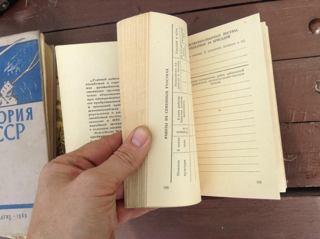 Бригадирская книжка образец