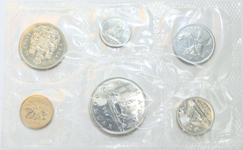 Набор монет Канада 1984. 0745