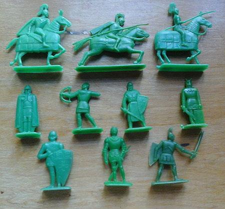 Ледовое побоище Рыцари. Зелёные. №10