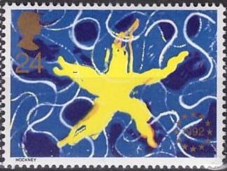 Великобритания 1992, № 1418, € 1,2, MNH, полн., Европейский внутренний рынок