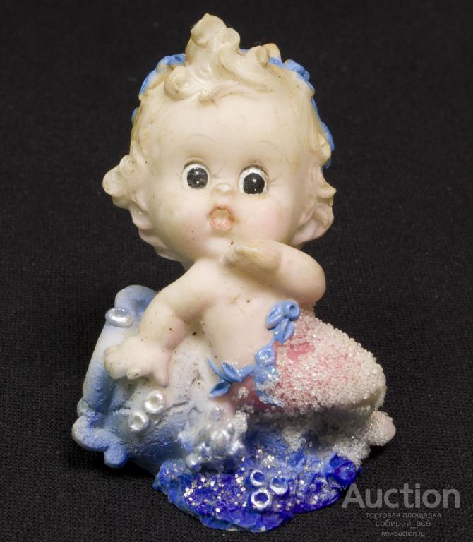 Статуэтка сувенир Русалочка, высота 6,5 см