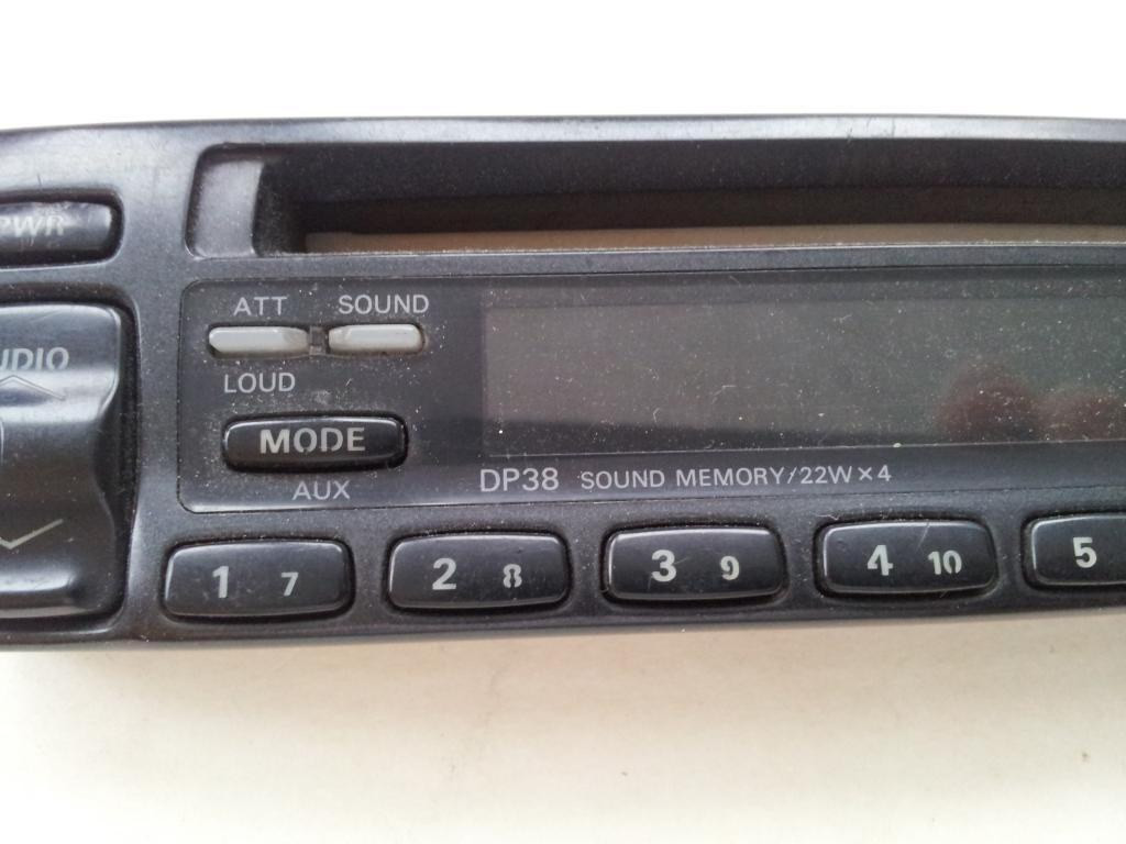 Панель автомагнитолы PANASONIC DP 38 раритет!