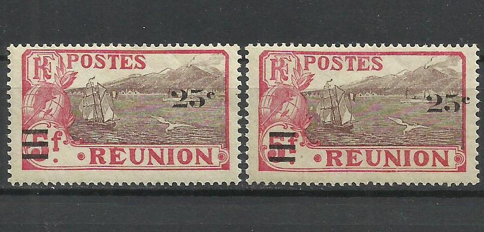 Реюньон 1924 г. Ивер 103 ** лот 2 марки