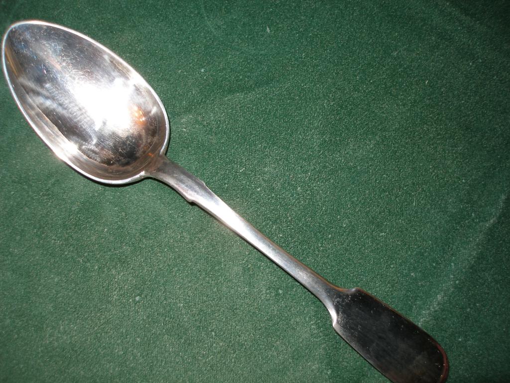 Ложка столовая. 84 пробы.1885г.ВС-ИА.70,6 гр.