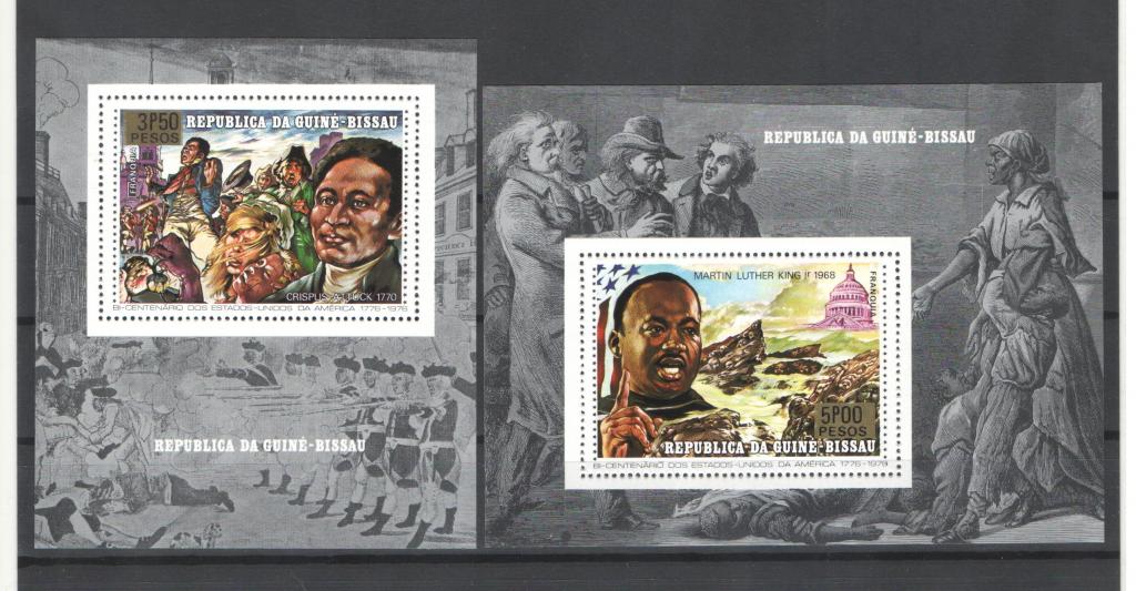 Гвинея Биссау 1977г. 200лет США. MNH.
