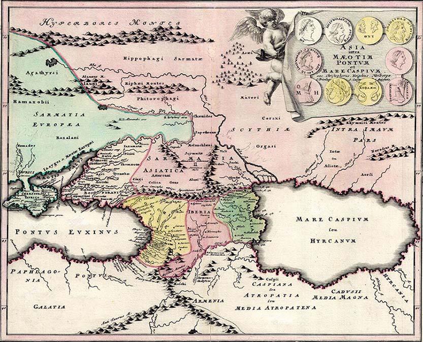 Карта 1720 года