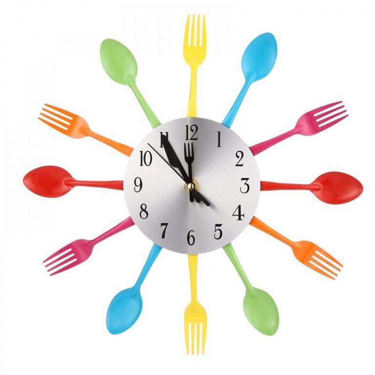 Современные часы для кухни