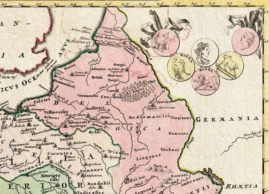 Карта 1720 года