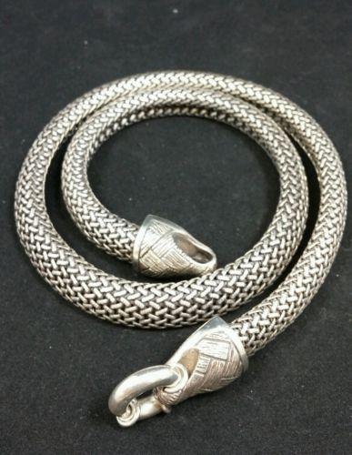 96,2г 47,5см Серебряное колье цепь ZINA of BEVERLY HILLS