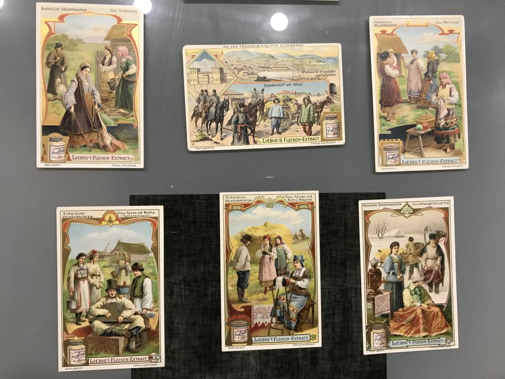 Открытки вкладыши Транссибирский экспресс 13 штук