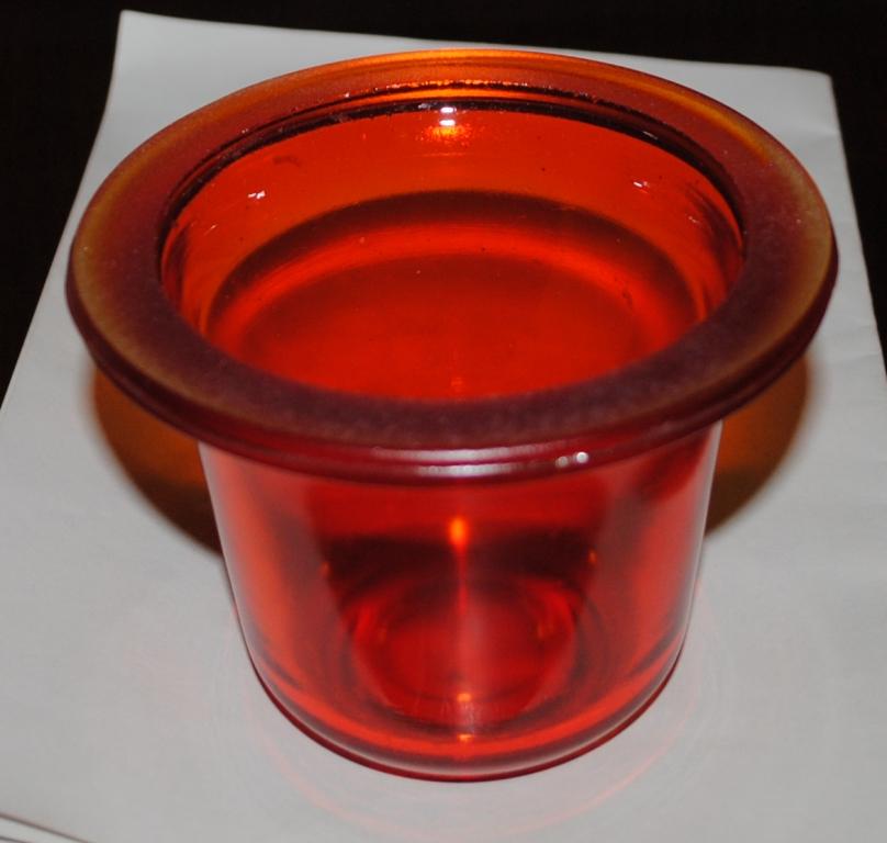 Стакан стекло Лампадка редкий цвет Царская Россия