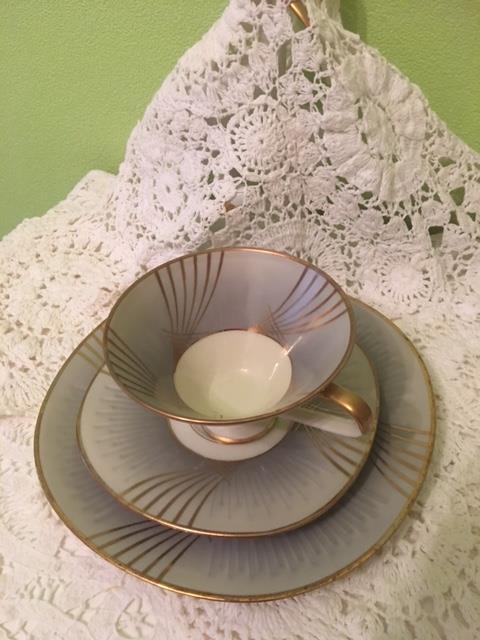 чайное трио  Bavaria ZEN SCHERZER  30-40-е годы