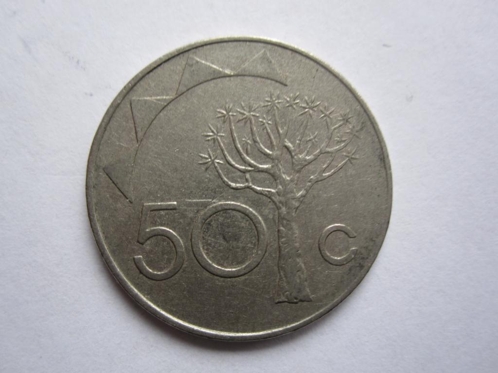 Намибия 50 центов 1993 г.