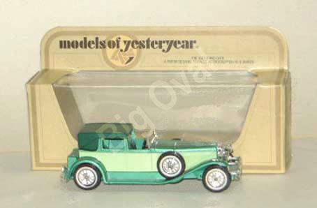 DUESENBERG Model J 1930 (Matchbox) 1/43