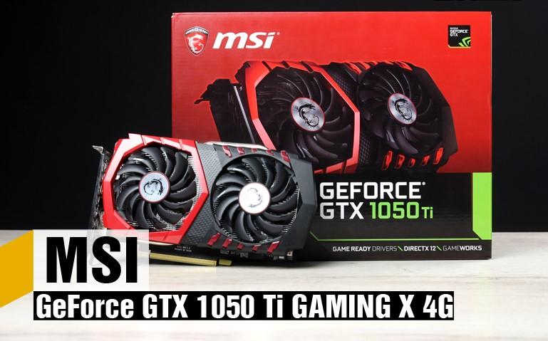 Gtx 1050 ti msi gaming x store
