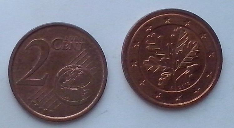 Германия, 2 евроцента
