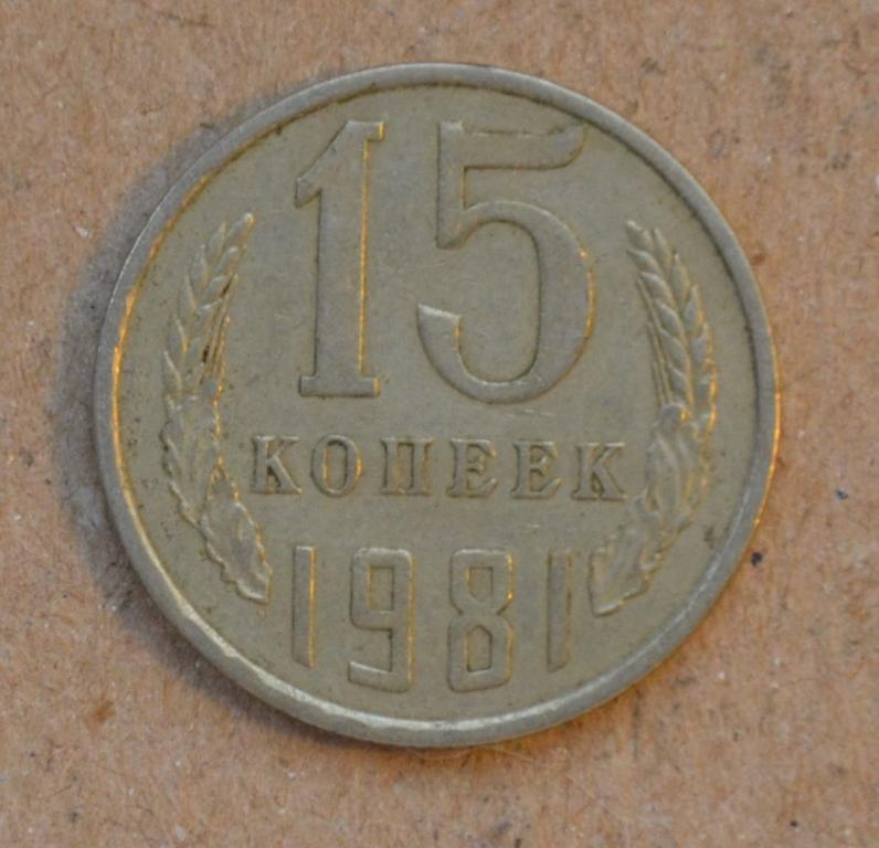 15 копеек 1981 года (№3)