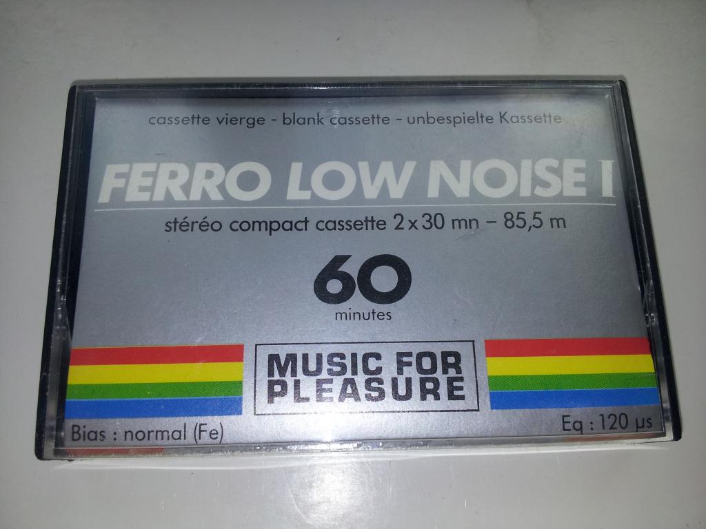 FERRO LOW NOICE I 60 Hong-Kong аудио кассета Новая в коллекцию