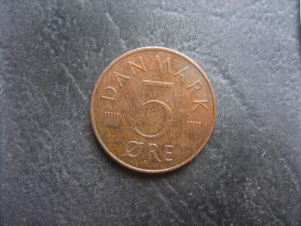 Дания 5 эре 1973 О-1