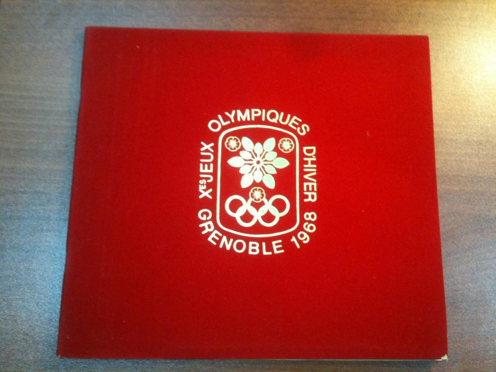 книга Зимняя Олимпиада Гренобль 1968 Оргкомитет Игр регионы Франции