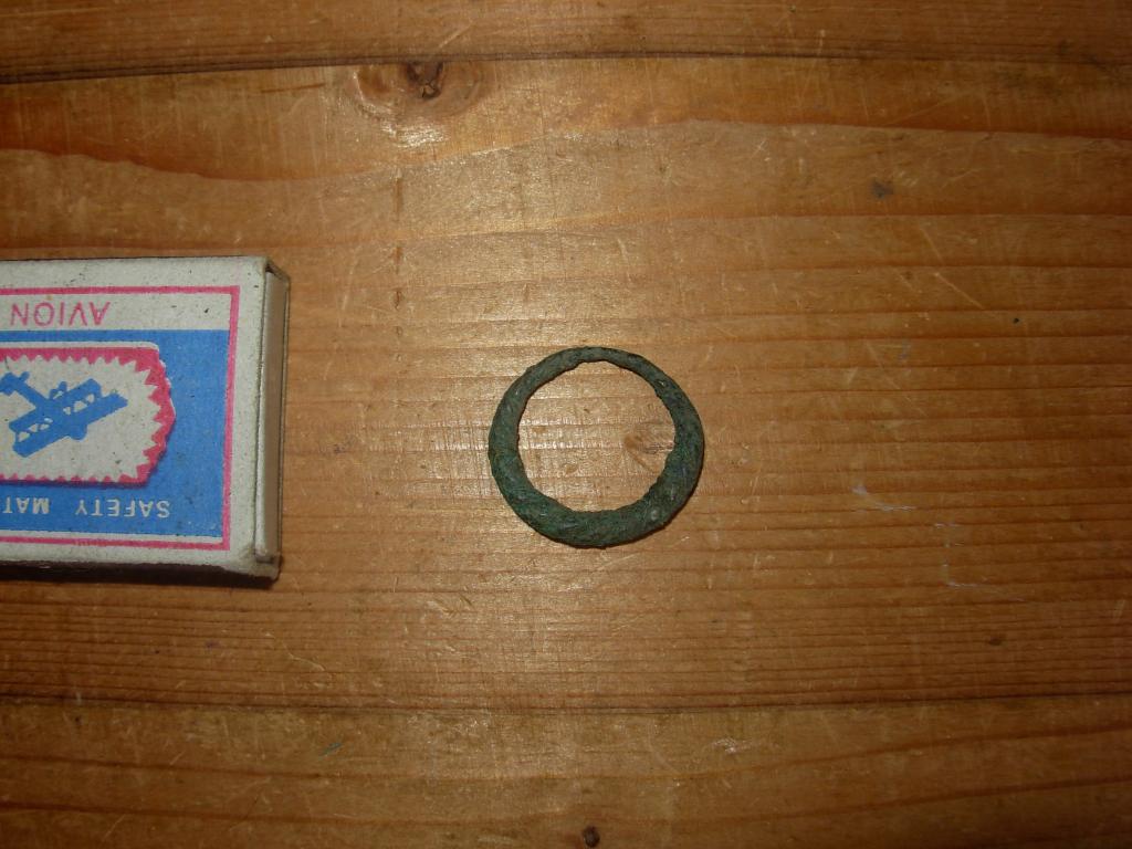 Кольцо старинное древнее ложновитое бронза патина колечко